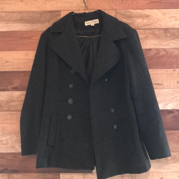 Vintage 90’s Mario de Pinto Designer Wool Peacoat - Picture 4 of 13